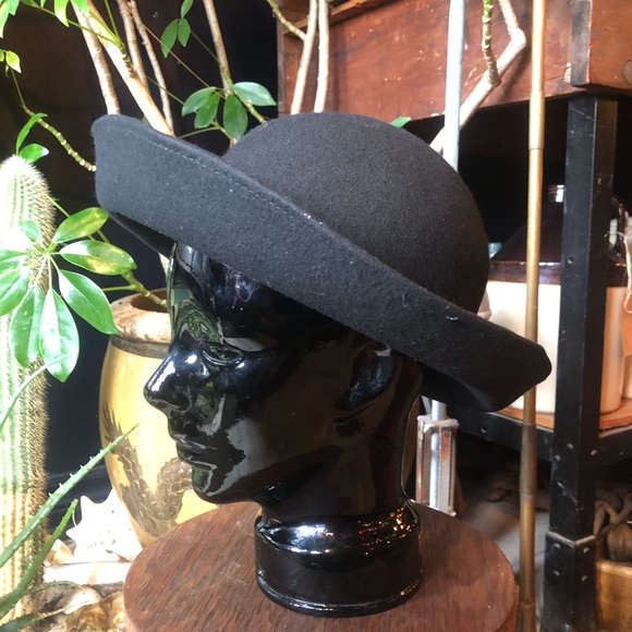 American apparel felt wide brim hat - Picture 2 of 8